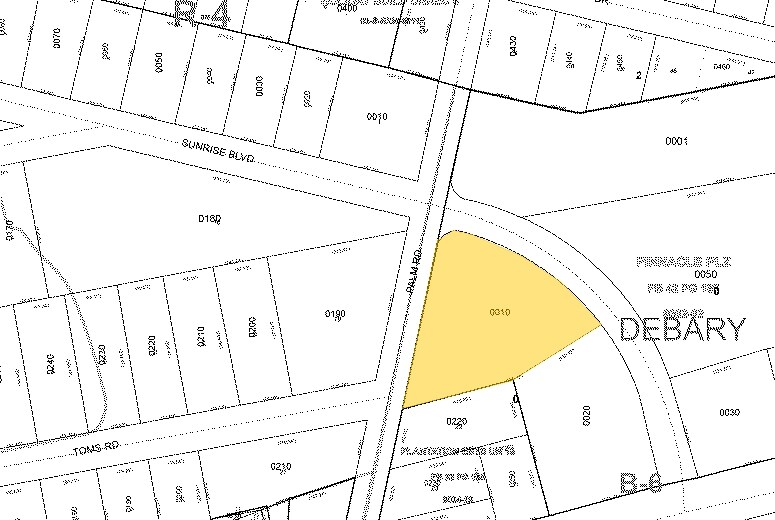 Palm Rd & Sunrise Blvd, Debary, FL for sale - Plat Map - Image 2 of 2