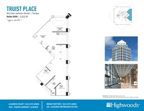 401 E Jackson St, Tampa, FL to rent Site Plan- Image 2 of 2