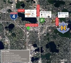 1934-1970 Kentucky Ave, Winter Park, FL - aerial  map view