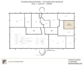 135-175 Froehlich Farm Blvd, Woodbury, NY for rent Floor Plan- Image 1 of 1