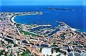 Cannes - Aerial  map view