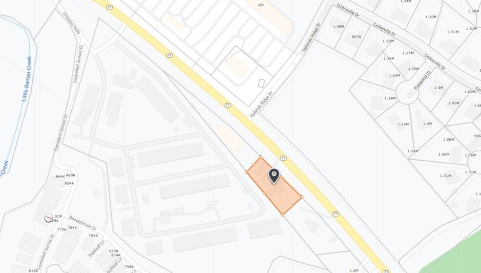 12405 W Highway 71, Bee Cave, TX to rent - Plat Map - Image 2 of 6