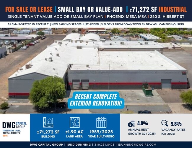 More details for 260 S Hibbert St, Mesa, AZ - Industrial for Sale