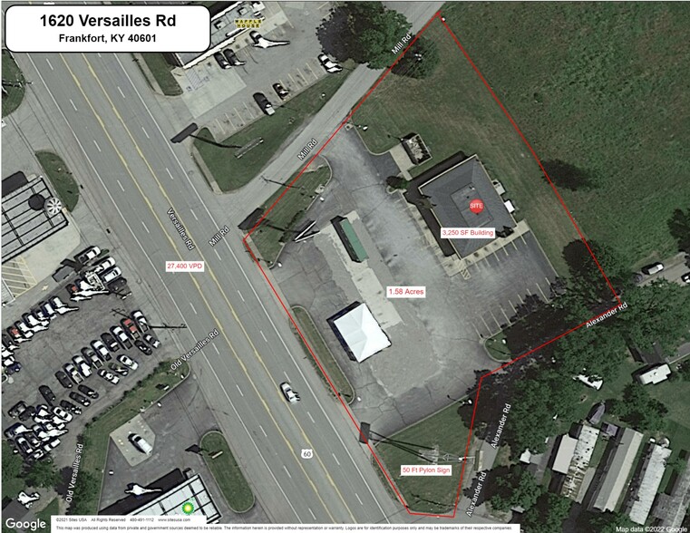 1620 Versailles Rd, Frankfort, KY for rent - Site Plan - Image 2 of 2