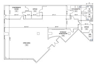 3219 Route 46, Parsippany, NJ for rent Floor Plan- Image 1 of 2