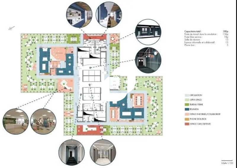 100-101 Terrasse Boieldieu, Puteaux to rent - Floor Plan - Image 3 of 10