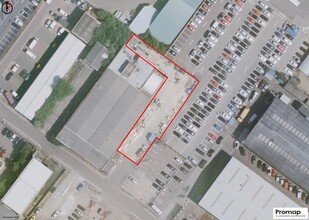 106 Provost Way, Luton, BDF - aerial  map view