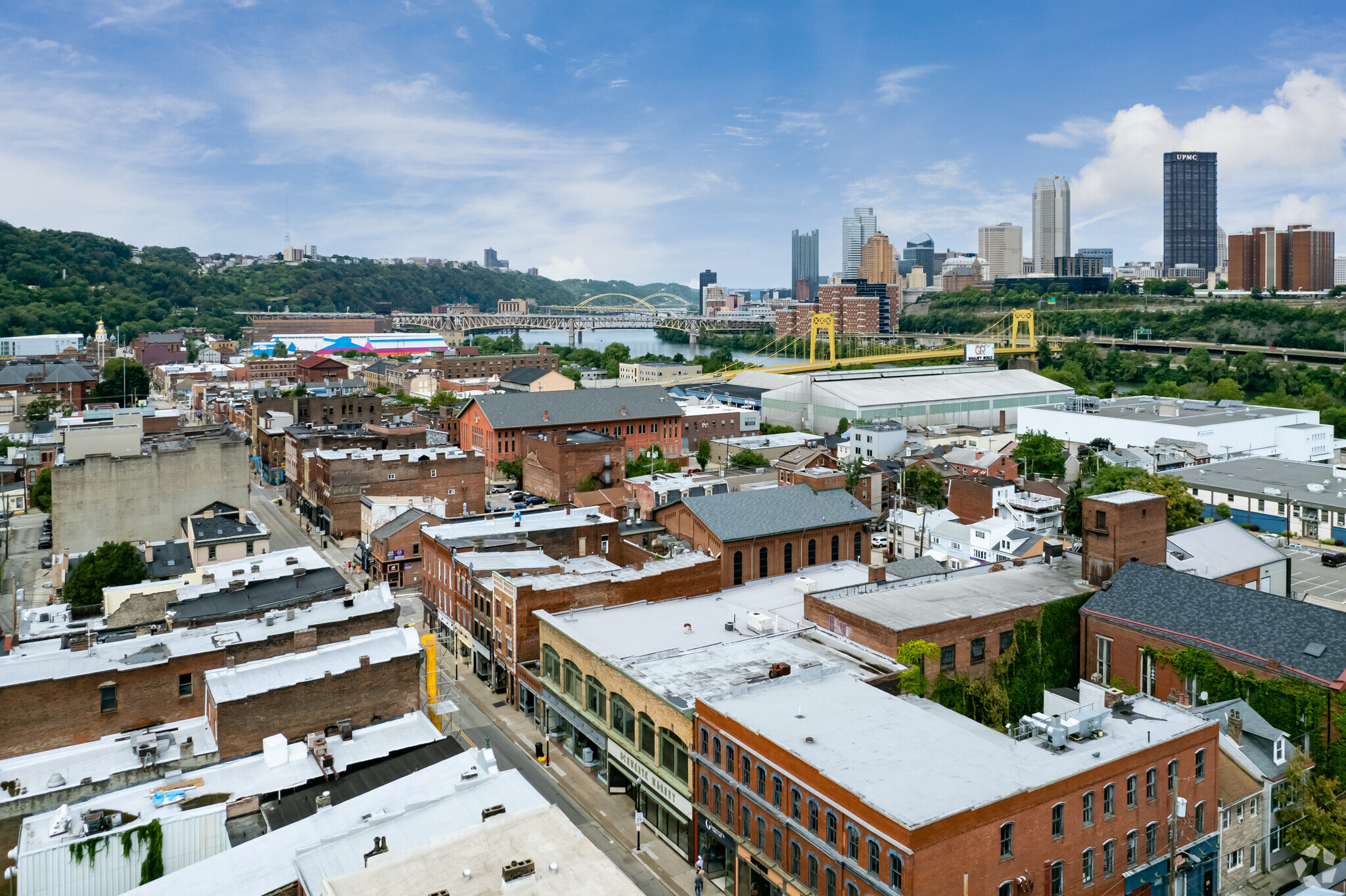 1317 E Carson St, Pittsburgh, PA for sale Aerial- Image 1 of 14