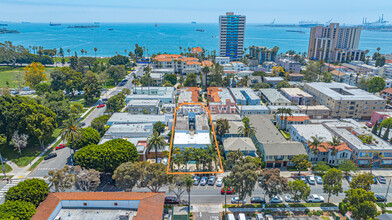 1912-1918 E 2nd St, Long Beach, CA - aerial  map view - Image1