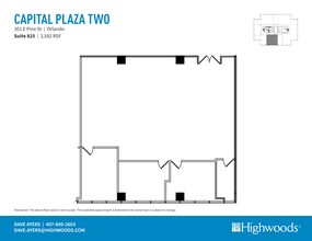 301 E Pine St, Orlando, FL for rent Site Plan- Image 1 of 1