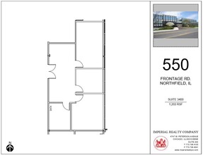 540-550 W Frontage Rd, Northfield, IL for rent Floor Plan- Image 1 of 5