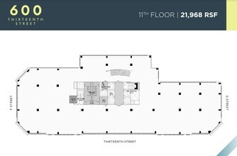 600 13th St NW, Washington, DC for rent Floor Plan- Image 1 of 1