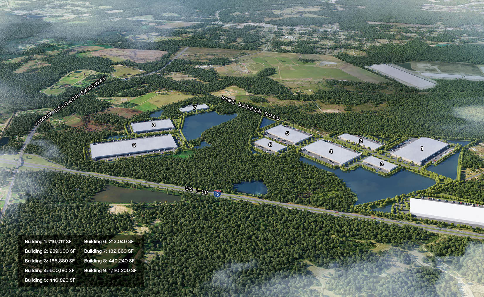 Jimmy Deloach Blvd, Garden City, GA to rent Site Plan- Image 1 of 10