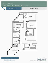 3811 E Bell Rd, Phoenix, AZ for rent Floor Plan- Image 1 of 1