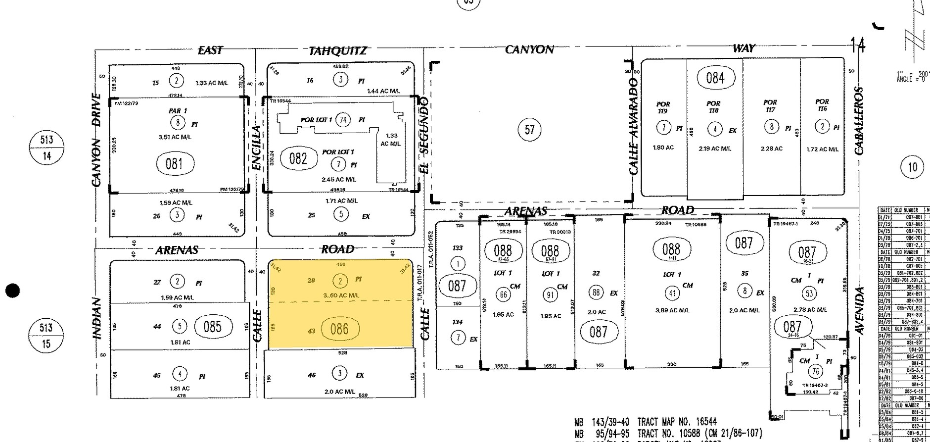 Plat Map