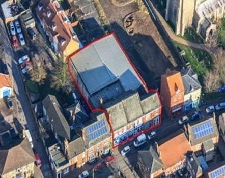 131 High St, Stalham to rent - Aerial - Image 3 of 3