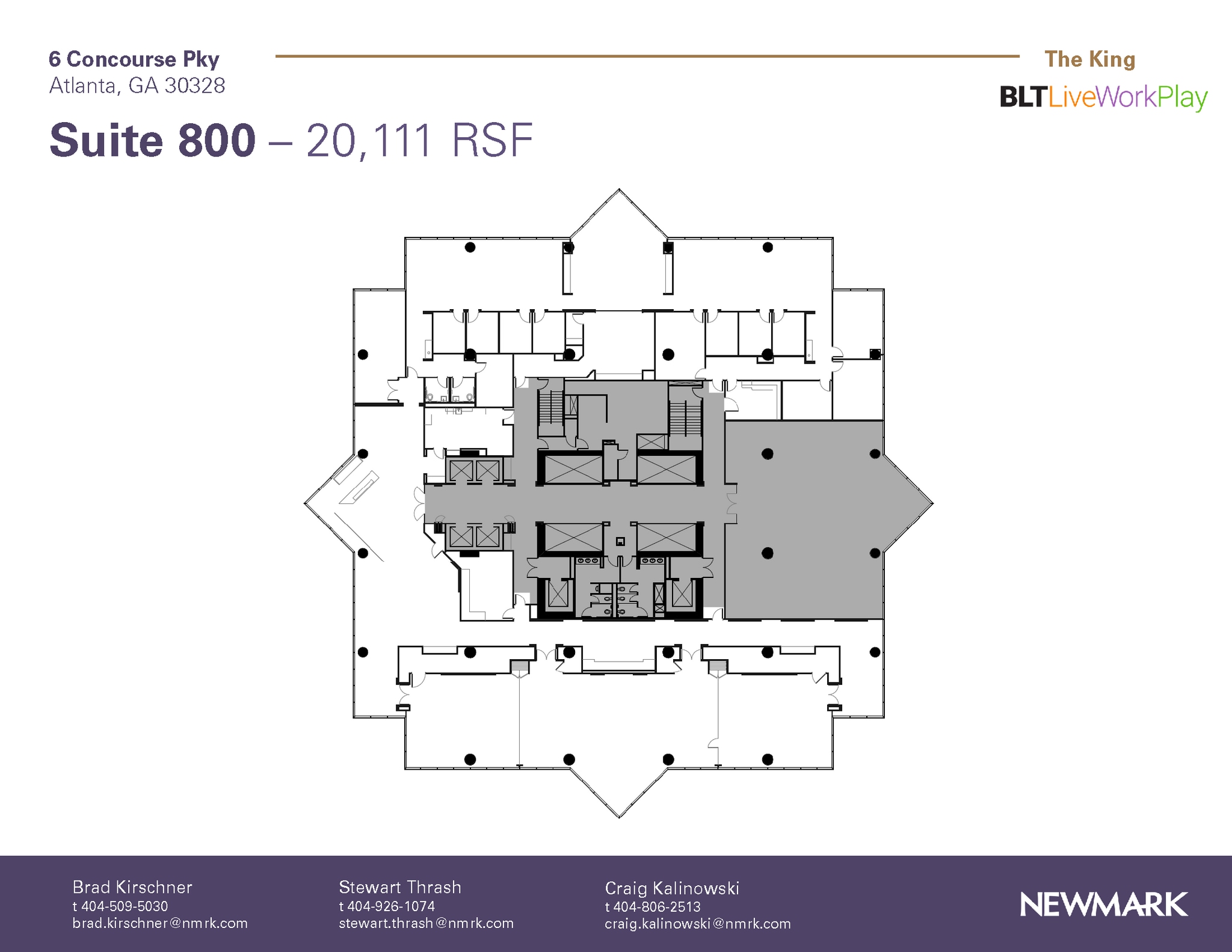 6 Concourse Pky NE, Atlanta, GA to rent Floor Plan- Image 1 of 1