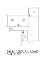 26635-26637 W Agoura Rd, Calabasas, CA for rent Site Plan- Image 1 of 1