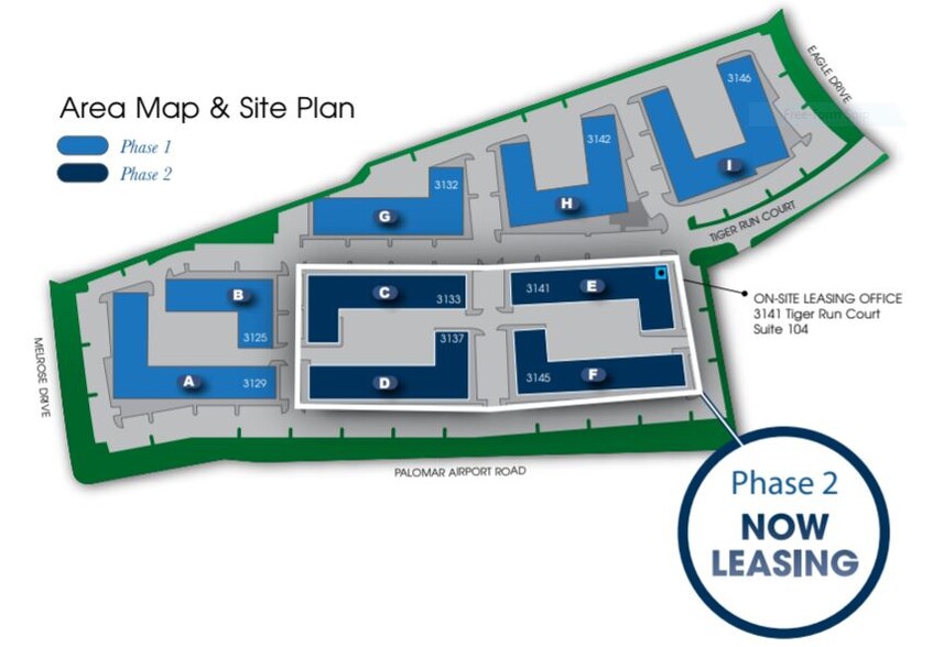 3145 Tiger Run Ct, Carlsbad, CA for rent - Site Plan - Image 1 of 7