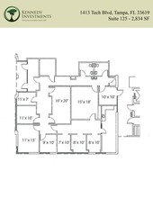 1413 Tech Blvd, Tampa, FL for rent Site Plan- Image 1 of 1