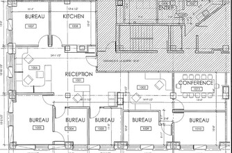 1410 Rue Stanley, Montréal, QC for rent Floor Plan- Image 1 of 2