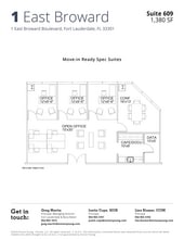 1 E Broward Blvd, Fort Lauderdale, FL to rent Floor Plan- Image 1 of 1