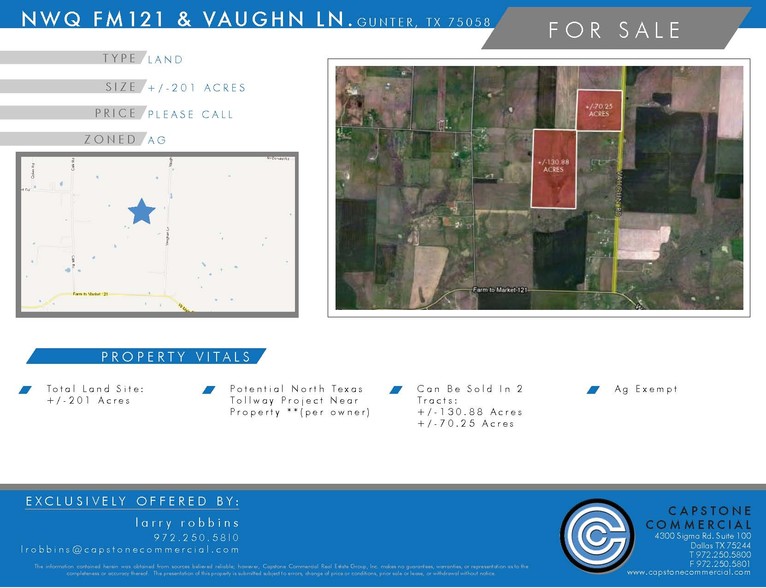 Fm 121, Tioga, TX for sale - Building Photo - Image 2 of 5