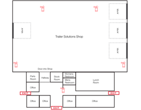 8716 48th St SE, Calgary, AB for rent Floor Plan- Image 2 of 2