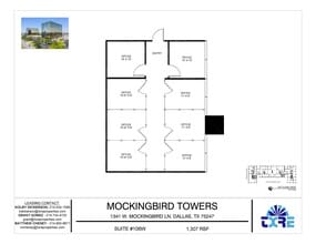1341 W Mockingbird Ln, Dallas, TX to rent Floor Plan- Image 1 of 1