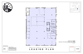 324 Blackwell St, Durham, NC for rent Site Plan- Image 1 of 1