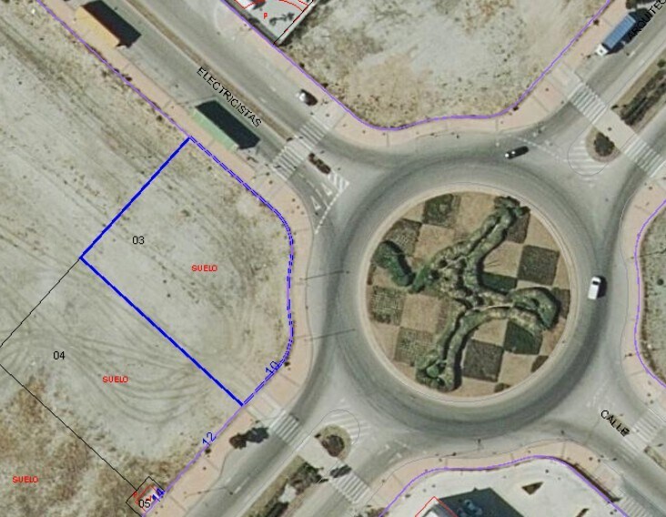 Land in Pinto, Madrid for sale Plat Map- Image 1 of 2