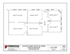 28280-28290 Franklin Rd, Southfield, MI for rent Floor Plan- Image 1 of 1