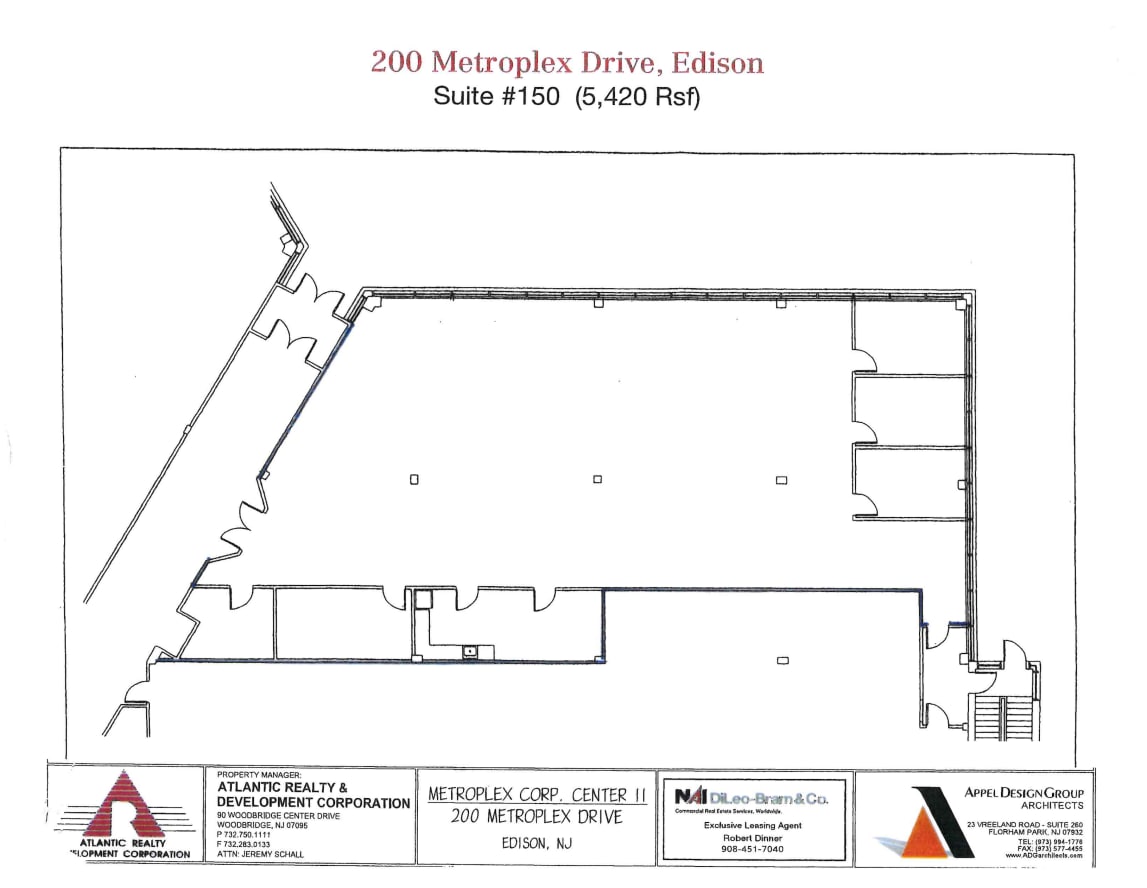 200 Metroplex Dr, Edison, NJ to rent Floor Plan- Image 1 of 1
