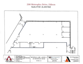 200 Metroplex Dr, Edison, NJ for rent Floor Plan- Image 1 of 1