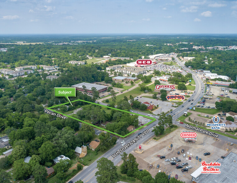 11th St, Huntsville, TX for sale - Aerial - Image 1 of 1