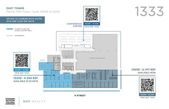 1333 H St NW, Washington, DC to rent Floor Plan- Image 1 of 1