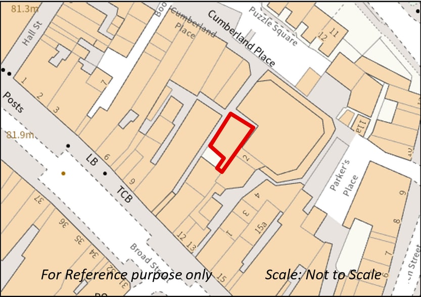 11C Broad St, Welshpool for sale - Site Plan - Image 3 of 3