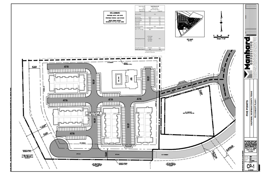 Vista Lane, Kaufman, TX for sale - Plat Map - Image 3 of 7