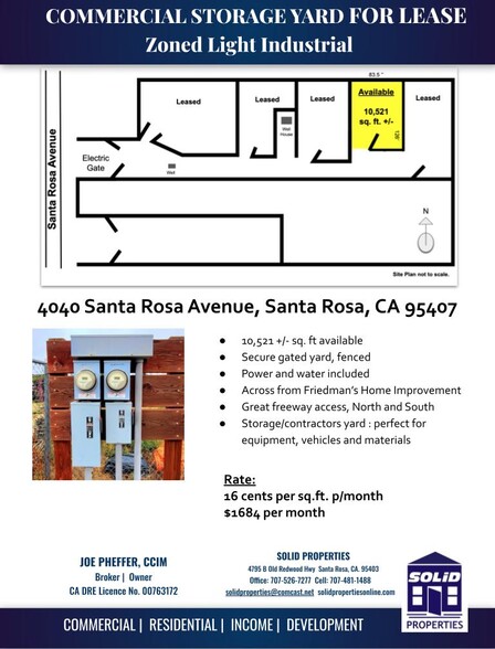 4040 Santa Rosa Ave, Santa Rosa, CA for sale - Site Plan - Image 1 of 1