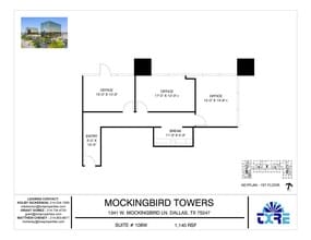 1341 W Mockingbird Ln, Dallas, TX to rent Floor Plan- Image 1 of 1