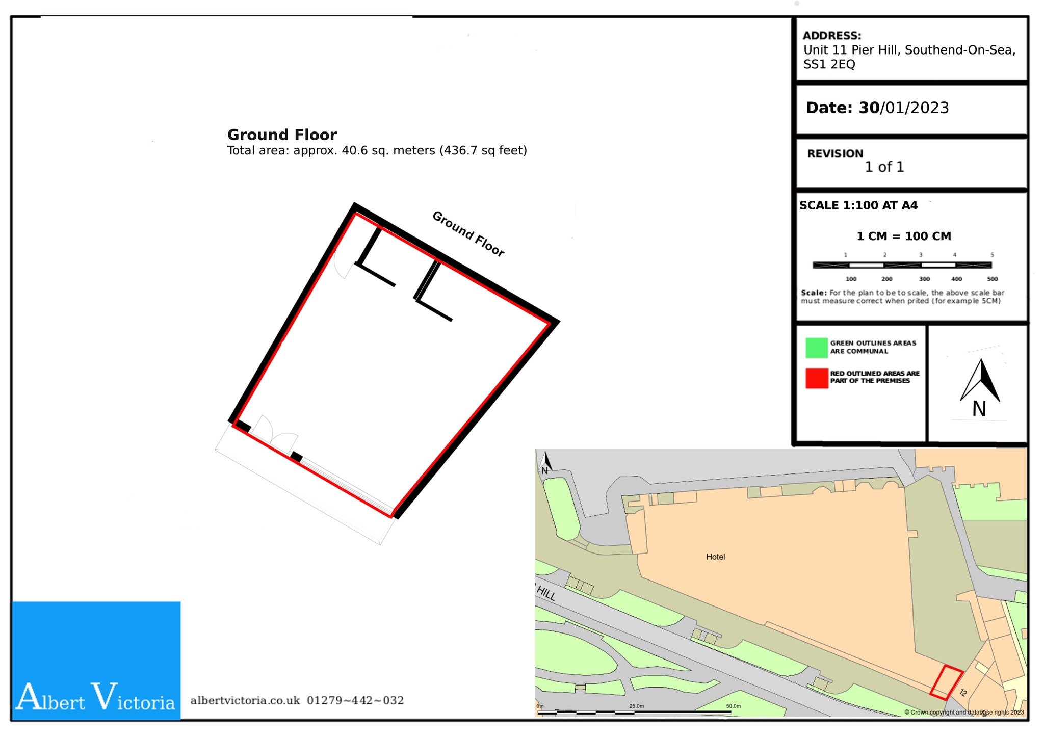 Pier Hl, Southend-On-Sea to rent Site Plan- Image 1 of 1