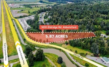 3051 Eldridge Rd, Abbotsford, BC - AERIAL map view - Image1