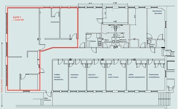 155-157 E Franklin St, Chapel Hill, NC for rent Floor Plan- Image 1 of 1