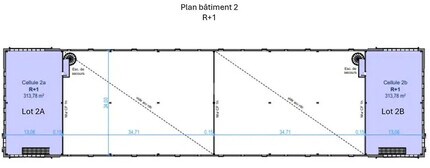 Light Industrial in Wissous to rent Floor Plan- Image 2 of 3