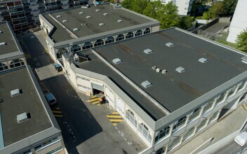 Aubervilliers - Aerial  map view