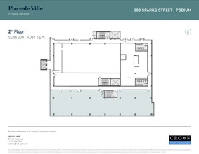 300 Sparks St, Ottawa, ON for rent Floor Plan- Image 1 of 1