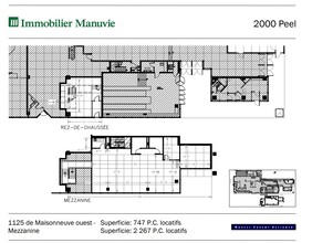 2000 Rue Peel, Montréal, QC for rent Floor Plan- Image 1 of 1