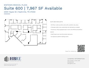 2004 Hayes St, Nashville, TN to rent Site Plan- Image 1 of 1