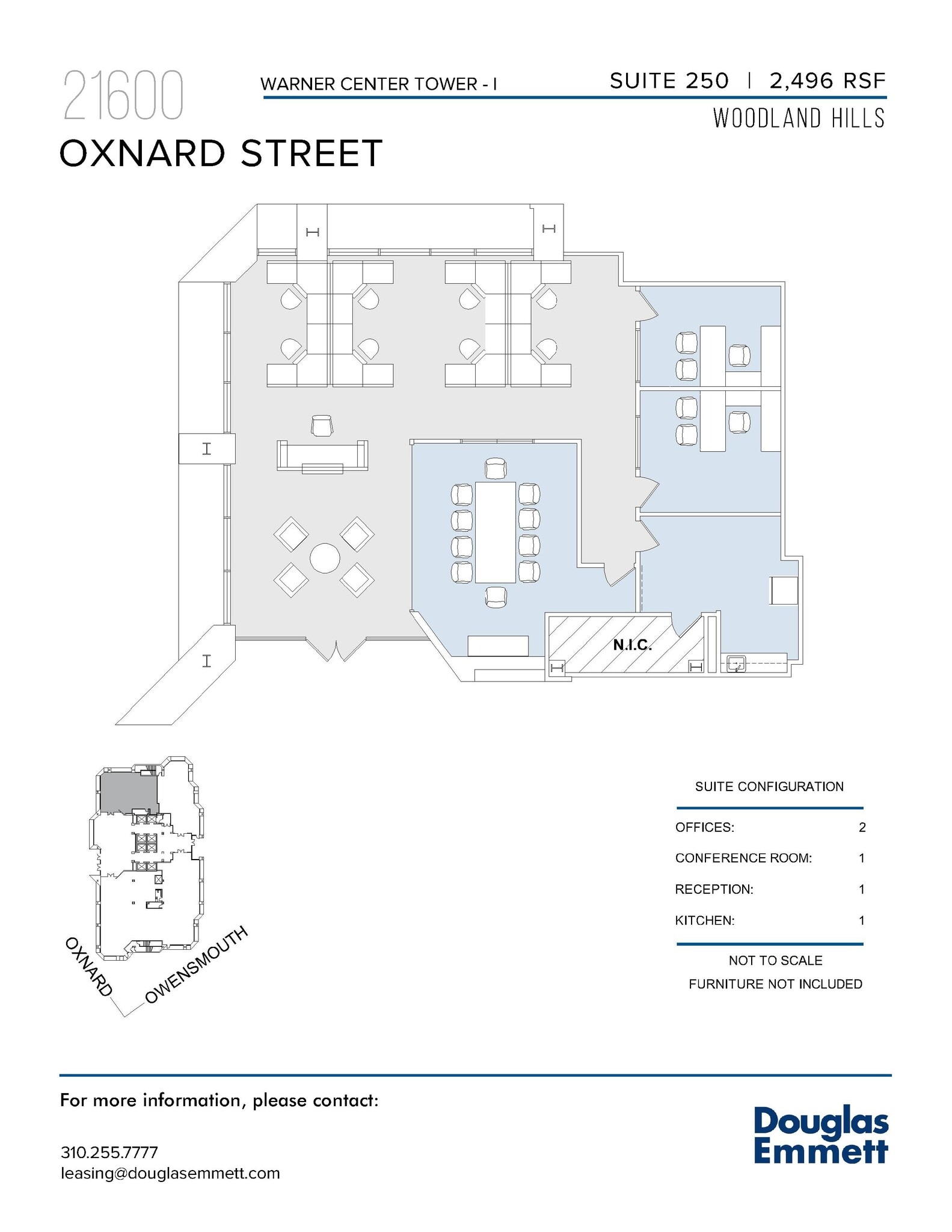 21600 Oxnard St, Woodland Hills, CA to rent Floor Plan- Image 1 of 1