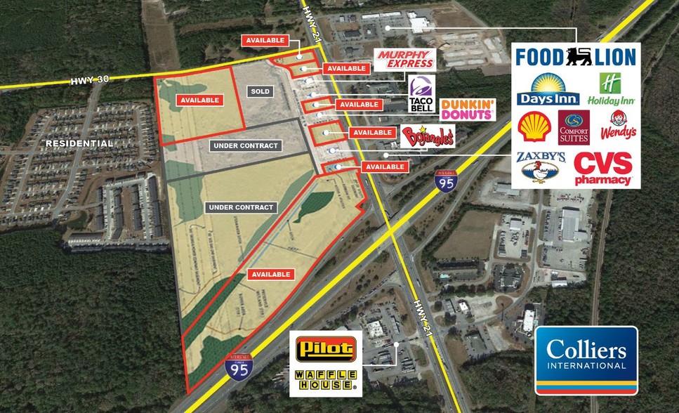 I-95 & Hwy 21, Port Wentworth, GA for sale - Building Photo - Image 1 of 1